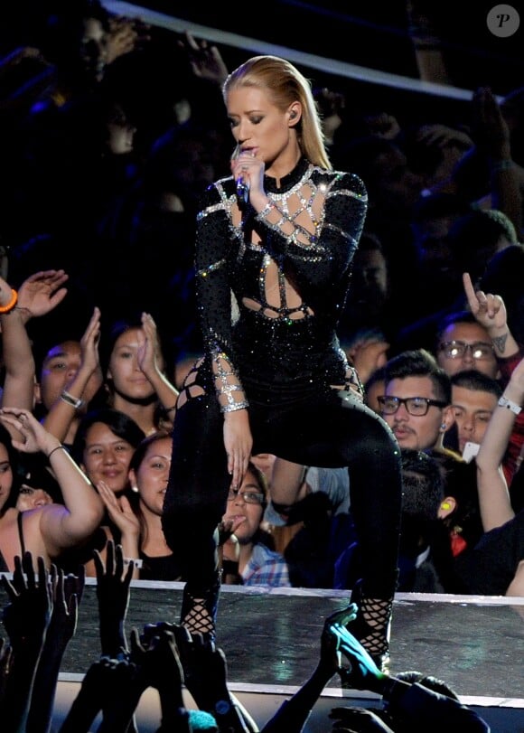 Iggy Azalea aux MTV Video Music Awards 2014. Inglewood, le 24 août 2014.