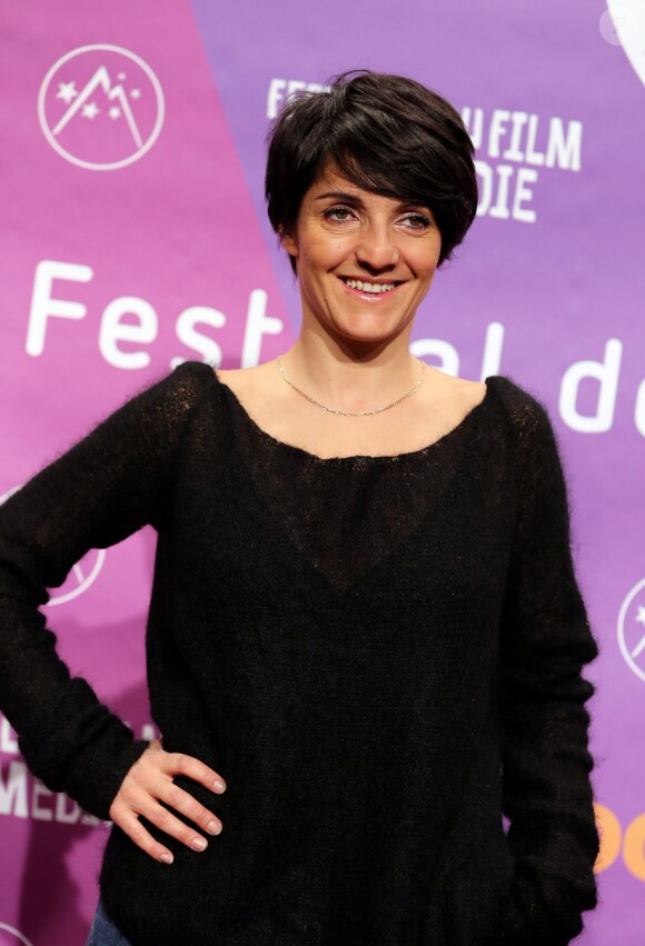 Florence Foresti lors de la soirée d'ouverture du 16e Festival international du film de comédie de l'Alpe d'Huez, le 16 janvier 2013.