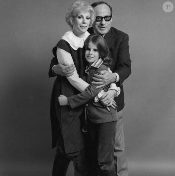 Joan Rivers avec son mari Edgar et sa fille Melissa. Photo d'archives postée sur Instagram, le 15 juin 2014