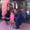 Pour le deuxième anniversaire de leur petite Liva, Jade Foret et Arnaud Lagardère ont organisé une magnifique fête au Jardin d'Acclimatation, dans le 16e arrondissement de Paris, mardi 16 septembre 2014.