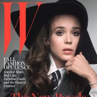 Ellen Page, royale et dénudée pour ''W'' face à l'élégante Charlotte Casiraghi