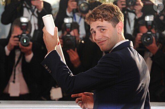 Xavier Dolan (Prix du jury pour "Mommy") - Photocall de la remise des prix du 67e Festival du film de Cannes le 24 mai 2014.