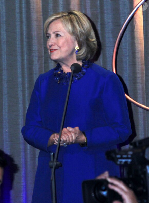 Hillary Clinton à la 8e soirée annuelle "Clinton Global Citizen Awards And CGCA" à New York, le 21 septembre 2014.