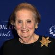 Madeleine Albright à la 8e soirée annuelle "Clinton Global Citizen Awards And CGCA" à New York, le 21 septembre 2014.