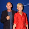 Sting, Trudie Styler à la 8e soirée annuelle "Clinton Global Citizen Awards And CGCA" à New York, le 21 septembre 2014.