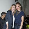 Marie-Amélie Seigner et Lilou Fogli assistent au défilé prêt-à-porter Alexis Mabille printemps-été 2015 à l'hôtel Salomon de Rothschild. Paris, le 24 septembre 2014.