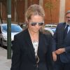 Elena d'Espagne a assisté à une messe à la mémoire de son ami et ancien entraîneur d'équitation Carlos Malta da Costa, en l'église San Agustin à Madrid le 24 septembre 2014