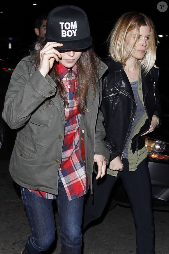 Ellen Page et Kate Mara à Los Angeles, le 26 mars 2014.