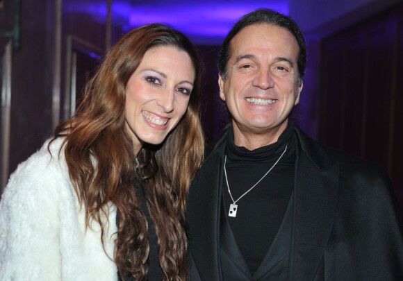 Le chanteur Francis Lalanne et Silvia Notargiacomo - Soirée "The Best Awards 2013" de Massimo aux Salons Hoche à Paris, le 16 décembre 2013.
