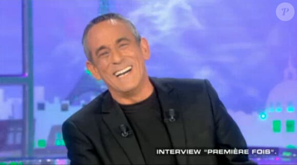 Thierry Ardisson présente Salut les Terriens sur Canal+, le samedi 27 septembre 2014.