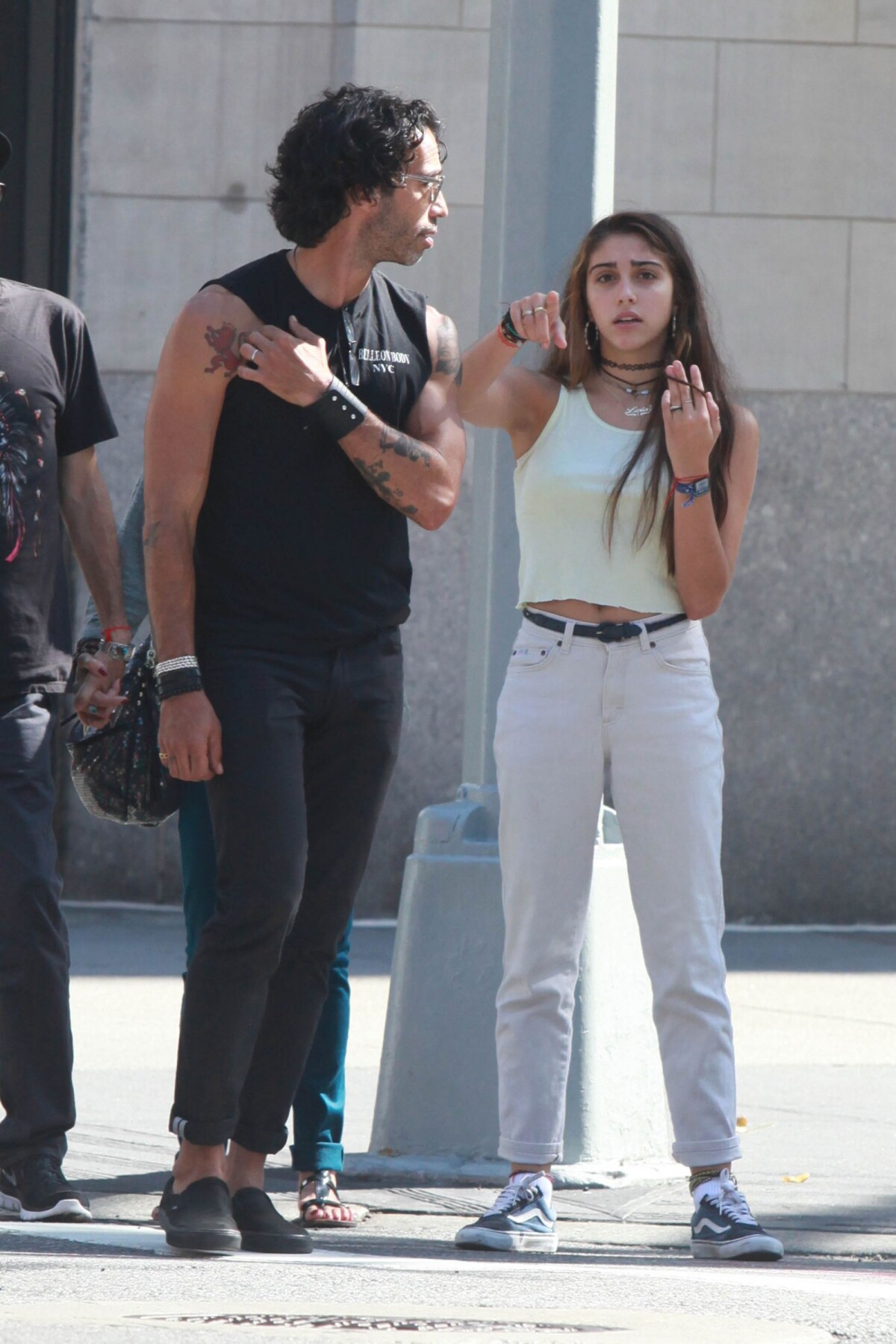 Lourdes Leon Et Son Pere