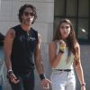Lourdes Leon et son père Carlos Leon dans les rues de New York, le 28 septembre 2014.