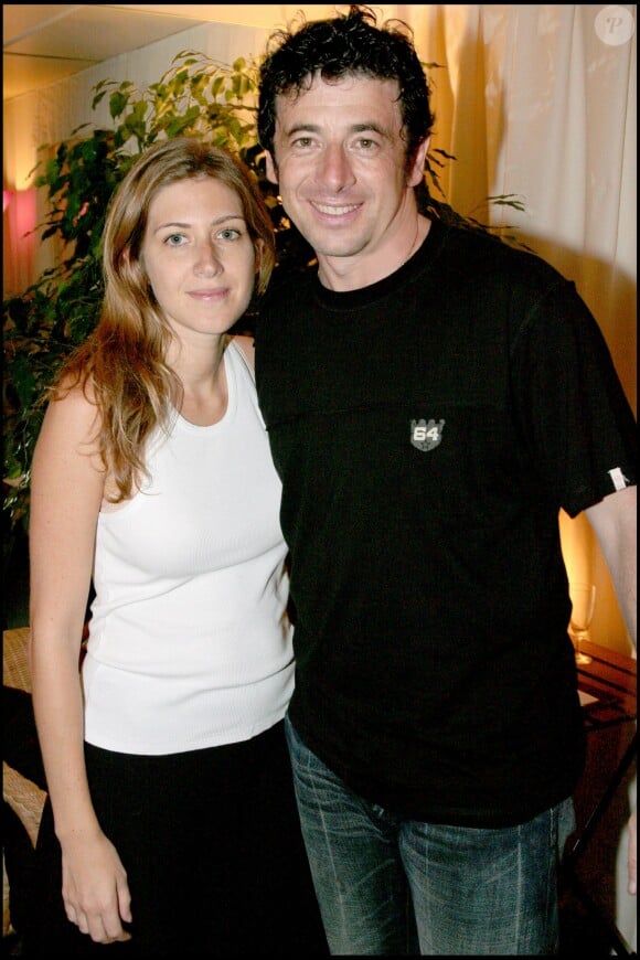 Patrick Bruel et Amanda Sthers en 2007 après un concert à Paris