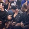 Kim Kardashian et sa petite North West ont assisté au défilé Givenchy le 28 septembre 2014