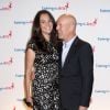 Bruce Willis et Emma Heming lors du 8e Exploring the Arts Gala à New York le 29 septembre 2014.