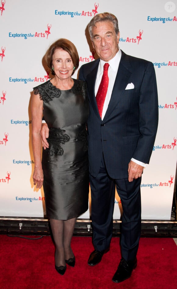 Nancy Pelosi, Paul Pelosi lors du 8e Exploring the Arts Gala à New York le 29 septembre 2014.