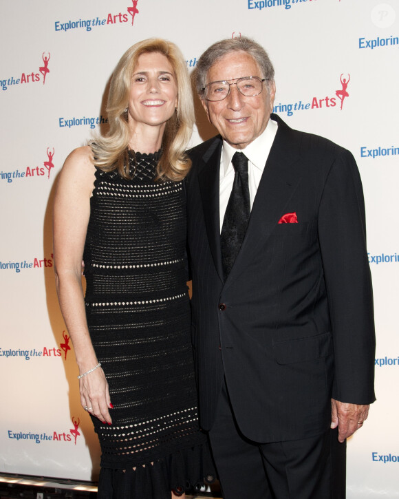 Tony Bennett, Susan Benedetto lors du 8e Exploring the Arts Gala à New York le 29 septembre 2014.