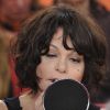 Isabelle Mergault - Enregistrement de l'émission "Vivement Dimanche" à Paris le 16 Janvier 2013.