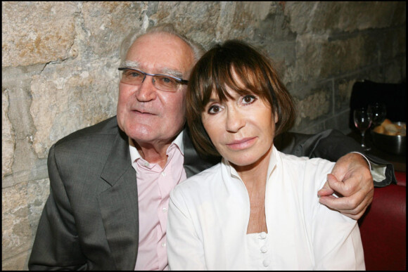 Georges Fillioud et Danièle Evenou en novembre 2006