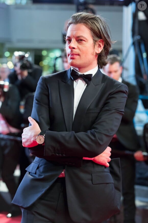 Benjamin Biolay - Montée des marches du film "L'homme qu'on aimait trop" lors du 67e Festival du film de Cannes, le 21 mai 2014.