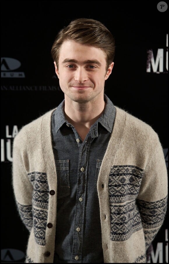 Daniel Radcliffe à Madrid le 13 février 2012.
