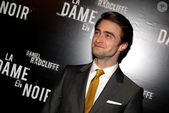Daniel Radcliffe à Paris le 7 février 2012.