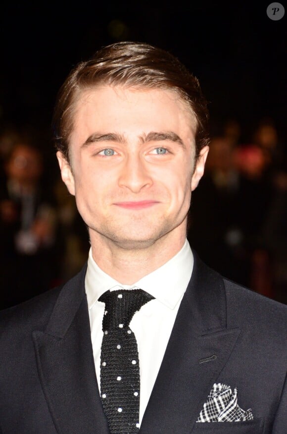 Daniel Radcliffe à Londres le 24 janvier 2012. 