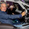 Christian Clavier lors de la soirée d'inauguration des nouvelles Renault Espace et Clio lors du salon de l'automobile au Parc des Expositions de la porte de Versailles à Paris, le 2 octobre 2014.
