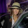 Anne Parillaud lors de la soir&eacute;e d'inauguration des nouvelles Renault Espace et Clio lors du salon de l'automobile au Parc des Expositions de la porte de Versailles &agrave; Paris, le 2 octobre 2014. 