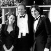 Jon Voight et ses enfants, Angelina Jolie et James Jolie, à Los Angeles, le 11 avril 1988.