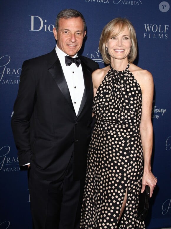 Bob Iger et Willow Bay le 8 octobre 2014 lors de la cérémonie des 30e Princess Grace Awards, gala annuel de la Princess Grace Foundation - USA, à Los Angeles.