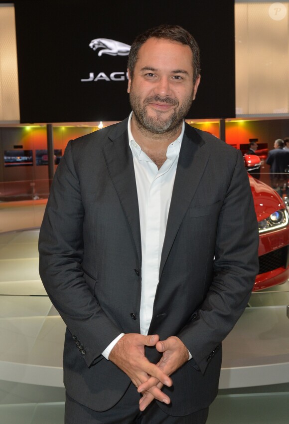 Bruce Toussaint - Soirée Jaguar et Land Rover à l'occasion de l'ouverture du Mondial de l'Automobile au Parc des Expositions de la porte de Versailles à Paris, le 2 octobre 2014.