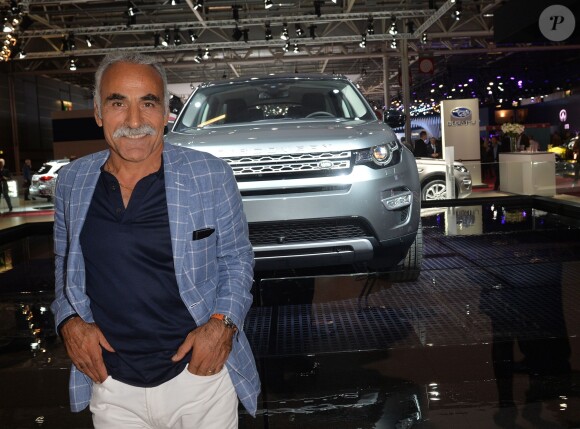 Mansour Bahrami - Soirée Jaguar et Land Rover à l'occasion de l'ouverture du Mondial de l'Automobile au Parc des Expositions de la porte de Versailles à Paris, le 2 octobre 2014.