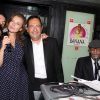 Exclusif - Jean-Luc Romero, Saïda Jawad et Valérie Trierweiler - Premier anniversaire de mariage de Jean-Luc Romero et Christophe Michel au Banana Café à Paris, le 28 septembre 2014.