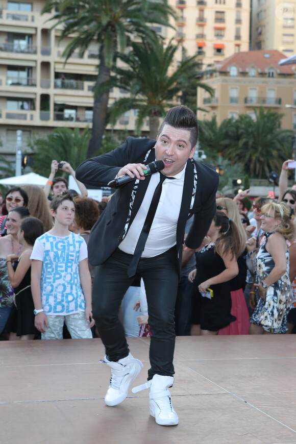 Chris Marques - L'équipe de TF1 de "Danse avec les Stars" donnent un show lors du 54e Festival de Télévision de Monte-Carlo, le 8 juin 2014.
