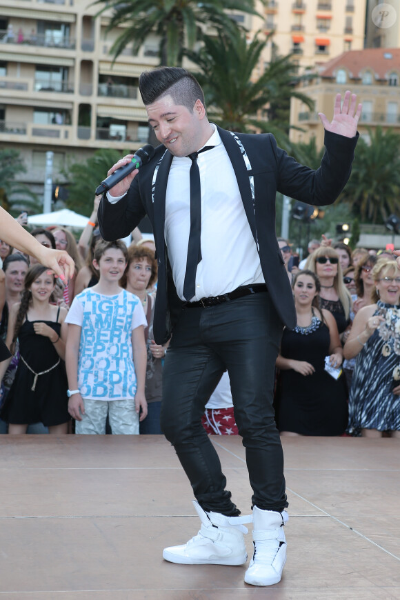 Le danseur Chris Marques - L'équipe de TF1 de "Danse avec les Stars" donnent un show lors du 54e Festival de Télévision de Monte-Carlo, le 8 juin 2014.