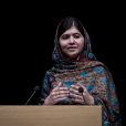  Malala Yousafzai, laur&eacute;ate du prix Nobel de la paix, lors d'une conf&eacute;rence &agrave; Birmingham, le 10 octobre 2014 