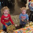 Harper et Gideon fêtent leurs 4 ans, le 12 octobre 2014