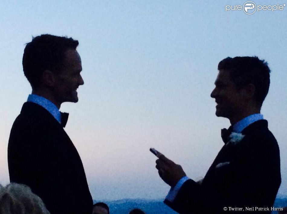 Neil Patrick Harris et David Burtka se sont dit oui en Italie, samedi 6 septembre 2014.