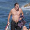 Chris North se baigne à Sydney, le 12 octobre 2014.