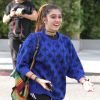 Lourdes Leon (la fille de Madonna) va déjeuner avec des amis à Beverly Hills, le 27 janvier 2014.