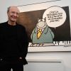 Philippe Geluck - Vernissage de l'exposition "Tout L'Art Du Chat" de Philippe Geluck à la galerie Huberty-Breyne à Paris, le 14 octobre 2014.