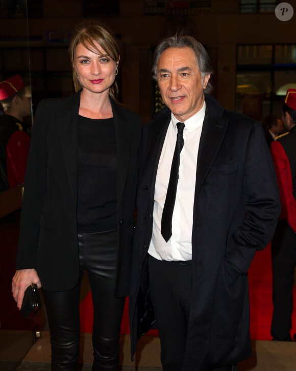 Richard Berry et Pascale Louange à Paris, le 10 mars 2014.