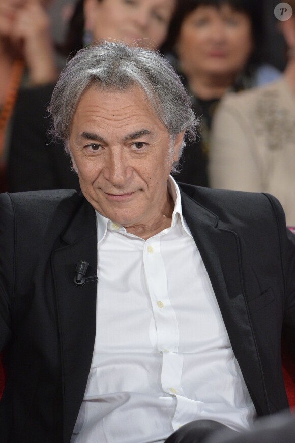 Richard Berry dans l'émission "Vivement Dimanche" à Paris le 4 juin 2013.