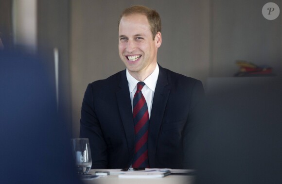 Le prince William tout sourire lors des Invictus Games, le 11 septembre 2014 à Londres