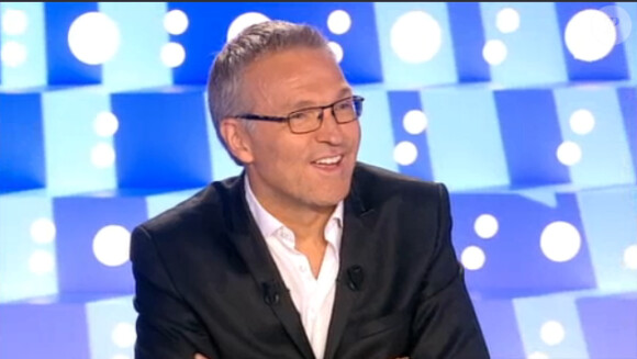 Laurent Ruquier présente On n'est pas couché, le samedi 18 octobre 2014.