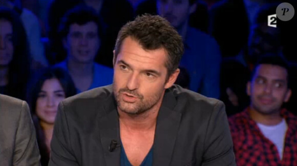 Arnaud Ducret dans On n'est pas couché, le samedi 18 octobre 2014.