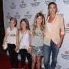 Denise Richards et ses fille Sam et Lola lors du 25e gala annuel "A Time For Heroes" pour l'association "Elizabeth Glaser Pediatric AIDS" à Culver City, le 19 octobre 2014.