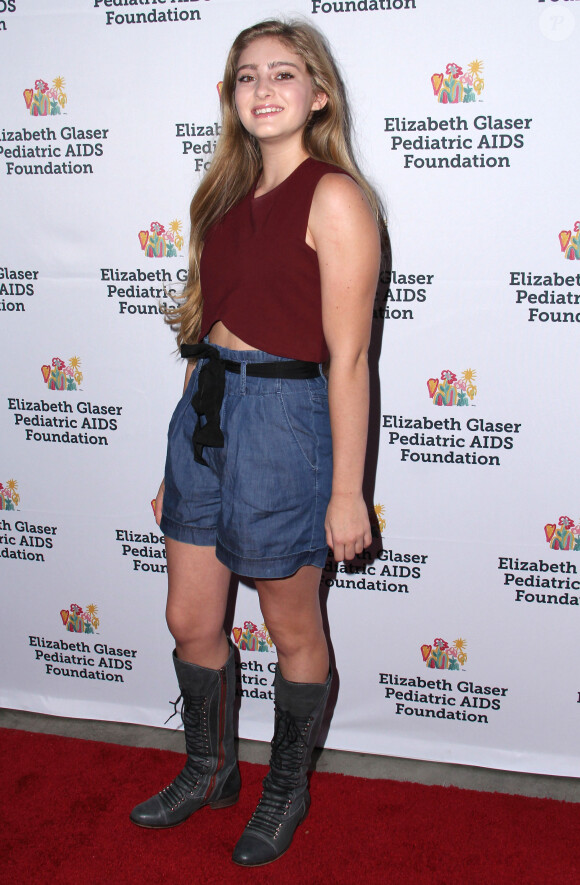 Willow Shields lors du 25ème gala annuel "A Time For Heroes" pour l'association "Elizabeth Glaser Pediatric AIDS" à Culver City, le 19 octobre 2014.