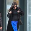 Liv Tyler, enceinte, dans les rues de New York, le 17 octobre 2014.